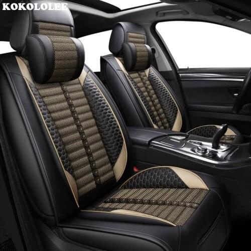 KOKOLOLEE Car seat covers for Renault All Models captur kadjar fluence Captur Laguna Megane Latitude car styling