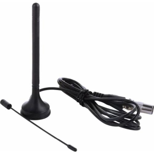 DVB-T TV Dual Antenna HDTV 25DB Indoor Digital Antenna Aerial Booster Cable