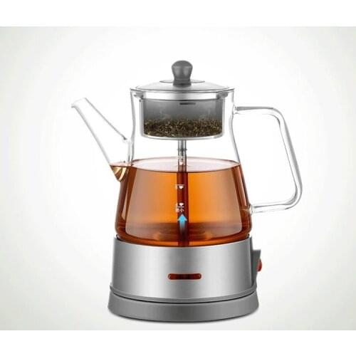 Automatic Insulation steam electric kettle Stainless steel glass Tea maker 4 gears Temperature control 700W 0.8L