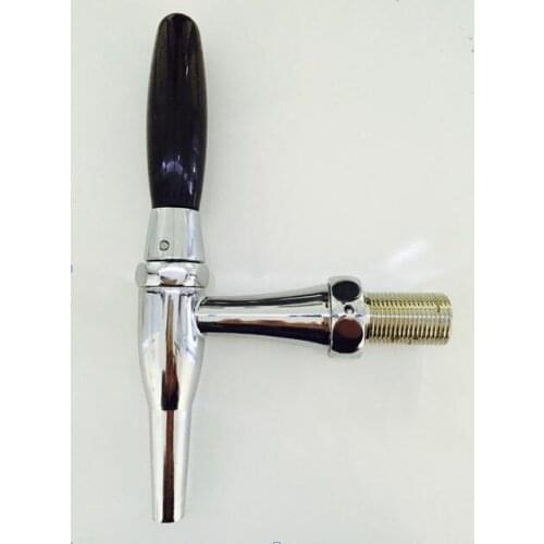 Tobacco pipe style brass body beer dispenser not adjustable faucet, Kegerator tap homebrew beer column faucet/coffee faucet