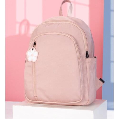 Sweet lion backpacks New fashion simple lovely pink schoolbags waterproof backpacks