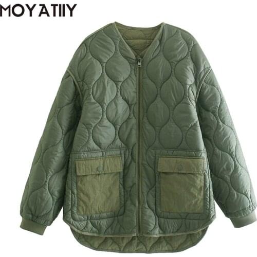 Женские весенние куртки MOYATIIY China At AliExpress