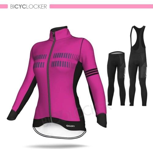 2021 New Cycling Clothing Women Jersey Sets Long Sleeve Autumn Mtb Road Bike Uniform Mujer Maillot Ciclismo Breathable Quick Dry