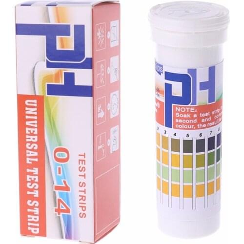 150 Strips Bottled PH Test Strip Full Range 0-14 pH Acidic Alkaline Indicator Urine Saliva Universal