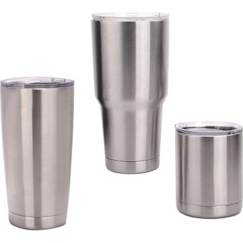 20oz 30oz 304 Stainless Steel Double Wall Vacuum Insulated Car Thermos Bear Coffee Cup Tumbler with Straw and Lid