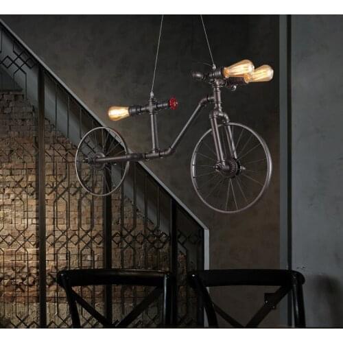 Vintage Loft clothing store cafe restaurant Chandelier Nordic personality bar study office living room spider pendant lamp