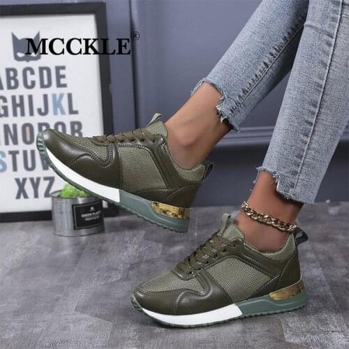 Women Sneakers Mesh Breathable Lace-Up Shallow Plus Size Female Vulcanized Shoe Patchwork Comfort Leisure Lady Footwear Fashion