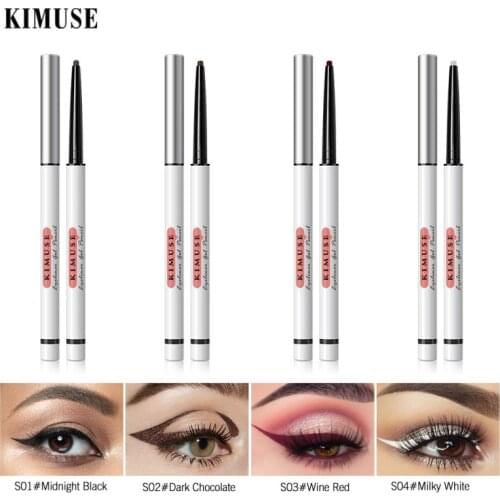 4 Colors Liquid Eyeliner lasting Waterproof Sweat-proof Quick Dry Smooth Not Blooming Liquid Eyeliner Pen Eye Cosmetics TSLM1