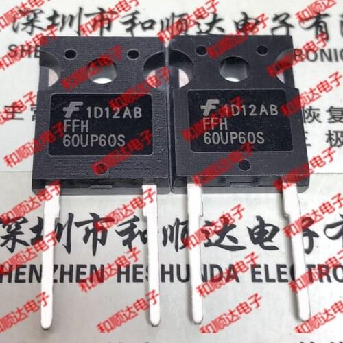 10pcs/lot FFH60UP60S New stock TO-247-2 600V 60A