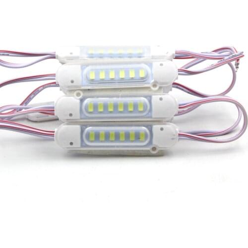 20pcs 5730 LED MODULE light 12V Waterproof led back light module for sign letter White Red green blue Injection Molding Light