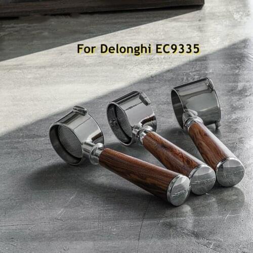 51MM Coffee Bottomless Portafilter For Delonghi La Specialista EC9335 Replacement Filter Basket Coffee Accessories For Barista