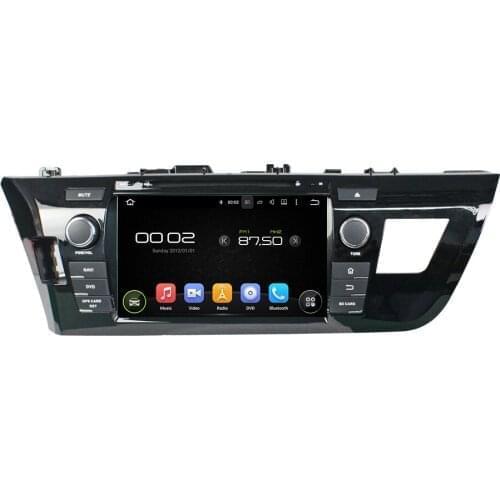 8" 2 Din 6 Core Android 10.0 Car DVD Player For Toyota COROLLA 2013-2016 LHD Stereo 4+64G PX6 Car Audio Recorder DSP GPS Radio