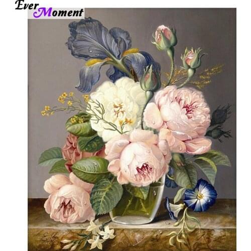 Diamond embroidery diamond mosaic flower picture diy diamond painting needlework flores Home Decoration canvas GIFT ASF479