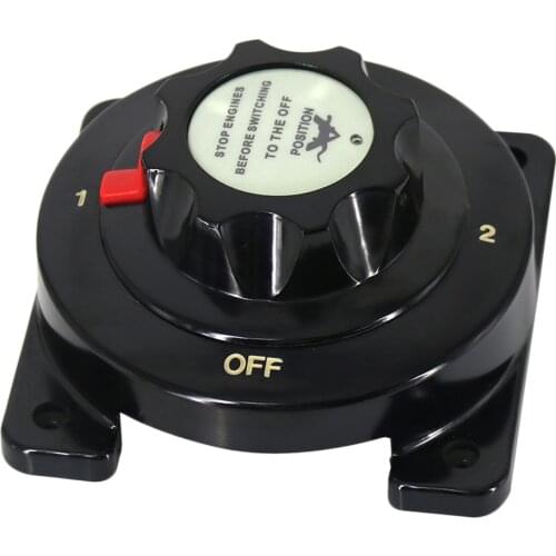 Battery Electrical Selector Engine Switch 300A Ignition Marine Boat RV