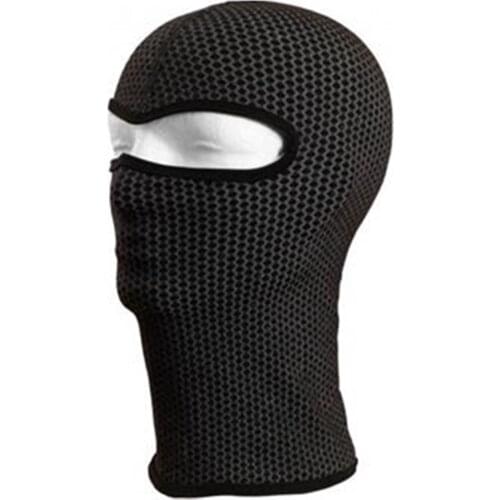 YDS JOZE Seamless Balaclava Black Balaclava Thermal Under Helmet Protection Mask Ski Cycle Motorcycle Bike - Black