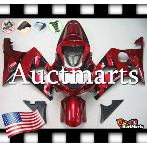 For Suzuki GSXR 1000 GSX-R1000 K1 00 01 02 2000 2001 2002 Fairing (P/N:2c7)