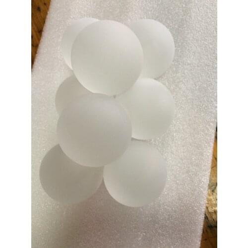 Good Quality Fashion K9 Crystal Grinding Ball 30mm clear 100pcs/lot for Light Shiny Flash ball Dark night luminous crafts