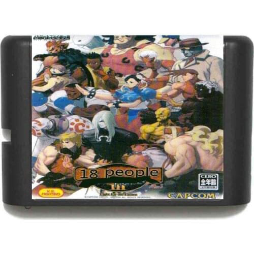 SF3 18P 16 bit MD Game Card For Sega Mega Drive For Genesis