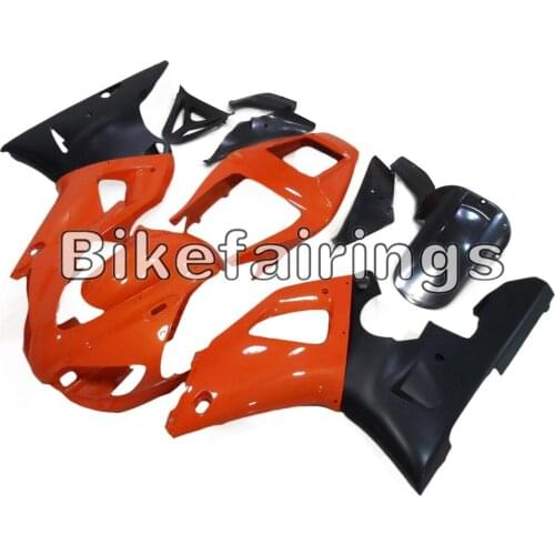 For Yamaha YZF1000 R1 1998 1999 YZF R1 98 99 Motorcycle Injection Plastic Fairing Kit Orange with Black Lowers Covers New