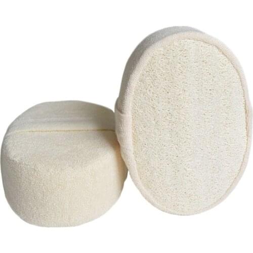 Natural Loofah Bath Shower Massage Sponge Body Scrubber Exfoliator Washing Pad