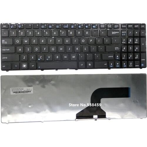 SSEA New US Keyboard black For ASUS X54C X54H X54L X54X X55 N50V N50Vc N53 N53Jf N60