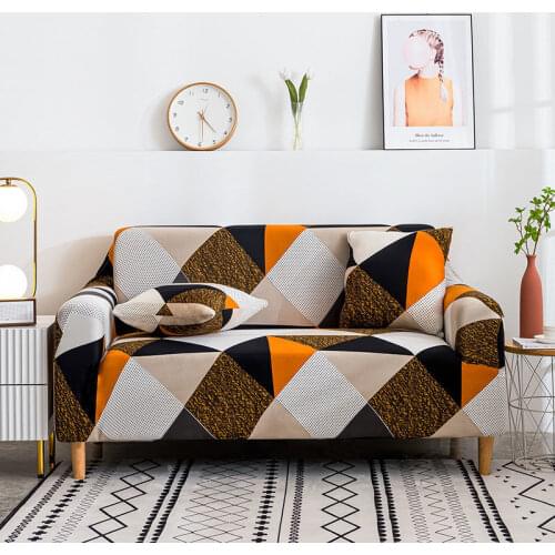New Elastic Sofa Covers for Living Room All-inclusive Slip-resistant Couch Cover Strech Corner Sofa Towel 1/2/3/4 Seater F8499