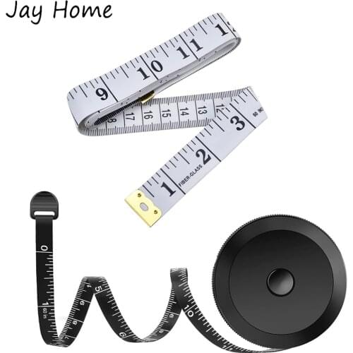 2Pcs Double Sided 60 Inch Tape Measure Retractable Measuring Tape for Body Fabric Sewing Tailor Knitting DIY Craft Measurement