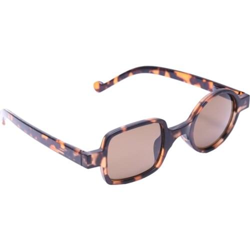 GLAUSA Punk Asymmetrical Round&Square Sun Glasses Women&Men Floral Sun Glasses UV Eyewear Eyeglasses Oculos De Sol Unisex