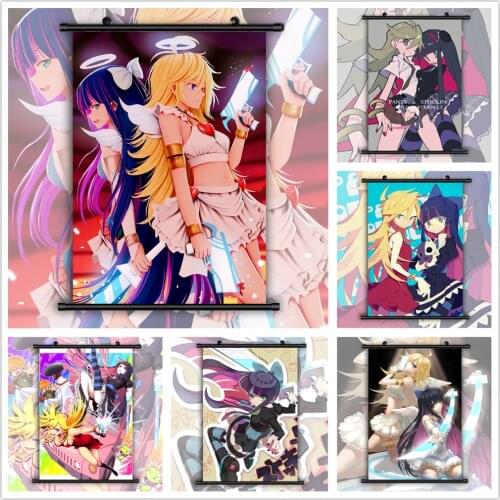 Panty and Stocking With Garterbelt Anime Manga Wall Poster Scroll