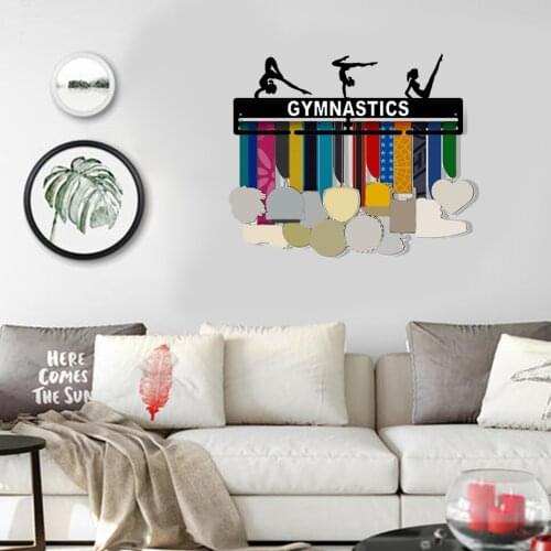 Medal Hanger Medal Display Hanger Black Iron Sports Medal Storage Holder Wall Mount Medals Rack for Various Medals