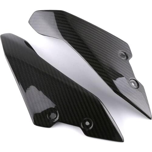 For Yamaha MT10 MT 10 MT-10 2016 2017 2018 Carbon Fiber Windscreen Wind Air Deflector-Side-Wing Windshield Side Panel Cover