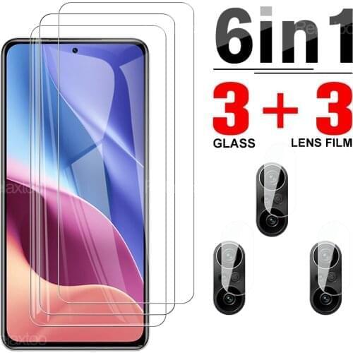 6 in1 Camera Protector Glass For Xiaomi Redmi K40 Pro Plus Protective Phone Screen Film On Redmy K 40 40Pro 40plus Transparent