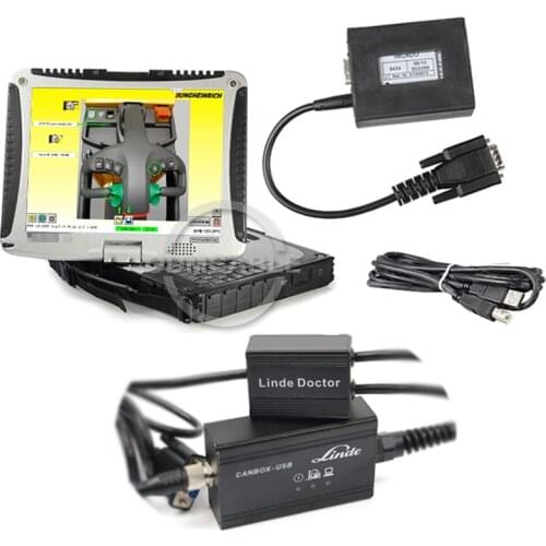 2 in 1 Linde with Jungheinrich jeti SH et judit Jungheinrich Incado Box Linde canbox doctor pathfinder auto forklift scan tool