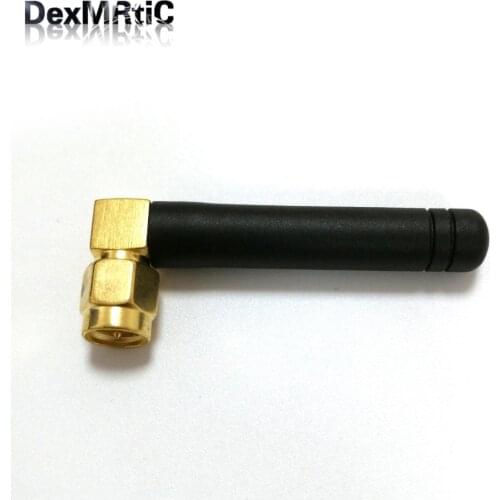 433Mhz antenna 2dbi Omni SMA male right angle antenna signal booster radio aerial NEW Wholesale