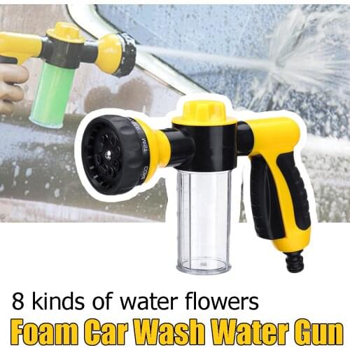 High Pressure Car Spray Cleaner Foam Snow Water G Un Washer Cleaning 8 Settings