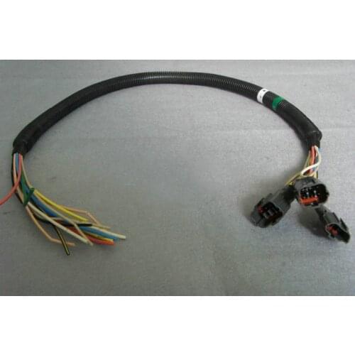 Free shipping! Universal excavator Plug wire harness for electronic oil pump (Hitachi , Daewoo, Kobelco , Sany , Cat...)