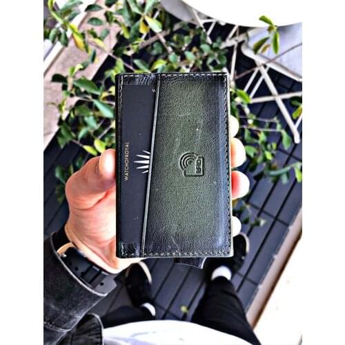 CARTER EFFECT GREEN opa-651ph OPA-65PH GENUINE LEATHER WALLET