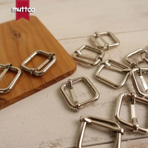DIY Dog Collar 2.0cm Silver metal adjustable buckle suitcase Ribbon slip buckle suspender hardware buckle LXK-001