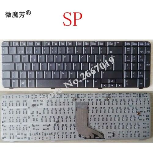 Spain Laptop Keyboard for HP CQ61 G61 BLACK PN:V108346ES1 0P6 QD6 SP Keyboard
