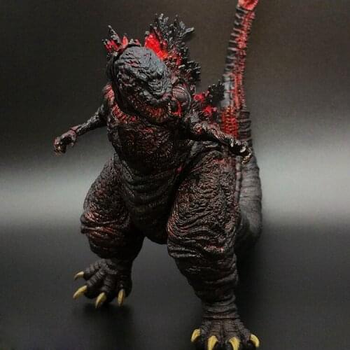 Monsters Godzillaa Series Burning Godzilla Joints Movabe Action Figure Model Ornament Toys Collection Gifts