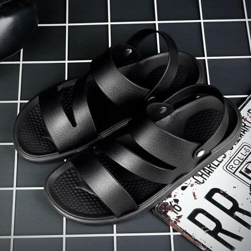 Men sandals pu leather mens summer new 2020 shoes vietnam hot sale cheap lightweight breathable gladiator roman sandles fashion