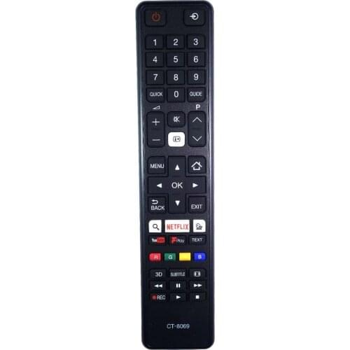 New CT-8069 Fit For Toshiba 49U6663DB 32D3753DB 32D3653DB 55U6663DB 49U5766DB 43L3753DB 32W3753DB Smart TV Remote Control