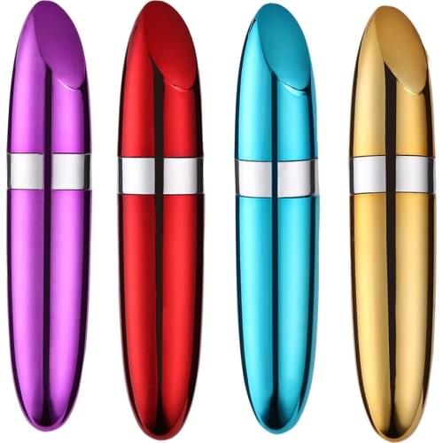G- Spot Hot Sale Mini Electric Bullet Vibrator Massager Lipsticks Vibrator Clitoris Stimulator Erotic Product Sex Toys for Woman