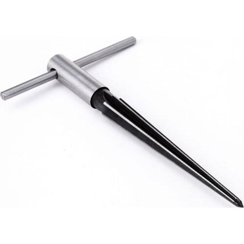 Guitar Bridge Pin Hole Reamer Tapered Woodworker Luthier Tools for 5-degree 6 Fluted Wood Drilling Tools Guitar Repair Tools