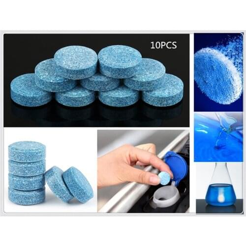Wiper fine car glass water concentrated detergent effervescent tablets for Porsche Macan Cayenne 911 Panamera Mission