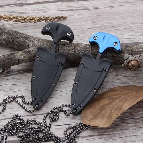 WolFAce Outdoor Tool Multifunction Mini Hanging Necklace Knife Portable Outdoor Camping Knife Rescue Survive Tool Tea Knife Tool
