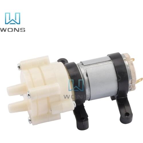 Priming Diaphragm Mini Pump Spray Motor 12V Micro Pumps For Water Dispenser 90mm x 40mm x 35mm Max Suction 2m