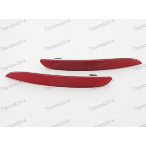 1Pair Car styling Rear Bumper Reflector Tail Fog Lamps 63142990864 63142990863 For BMW X1 Series E84 2010-2012