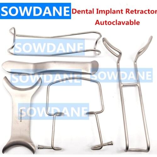 1 piece Dental Implant Lip & Cheek Retractor Orthodontic Surgical Mouth Opener Instrument Autoclavable Stainless Steel