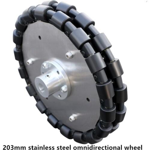 127 152 203mm omni wheel 5 inch 6 inch 8 inch Universal wheel Omnidirectional movement